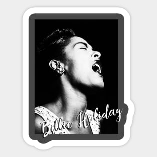 Billie Holiday Sticker